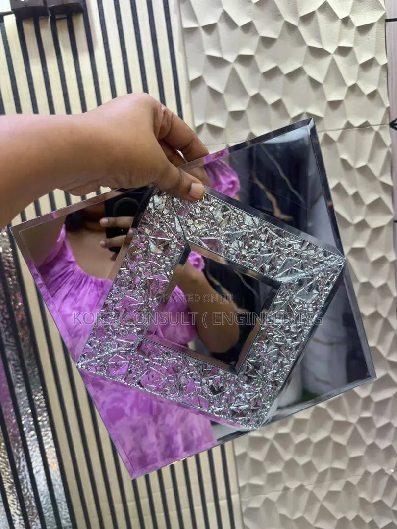 Mosaic Adhesive Wall Mirror Available Now.