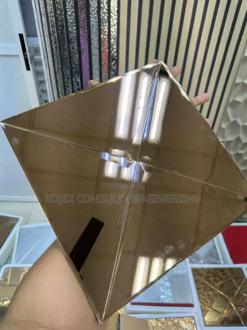Mosaic Adhesive Wall Mirror Available Now.