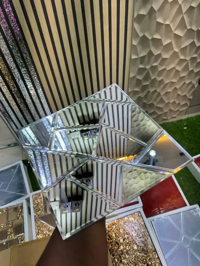 Mosaic Adhesive Wall Mirror Available Now.