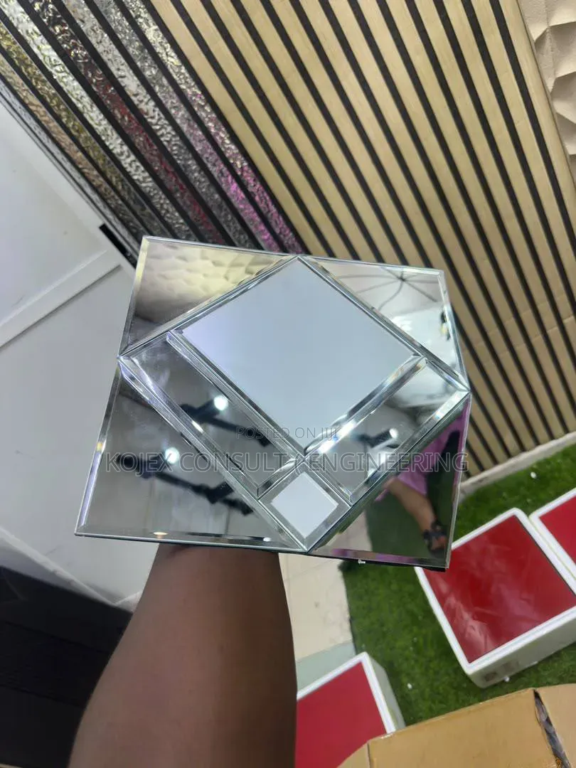 Mosaic Adhesive Wall Mirror Available Now.