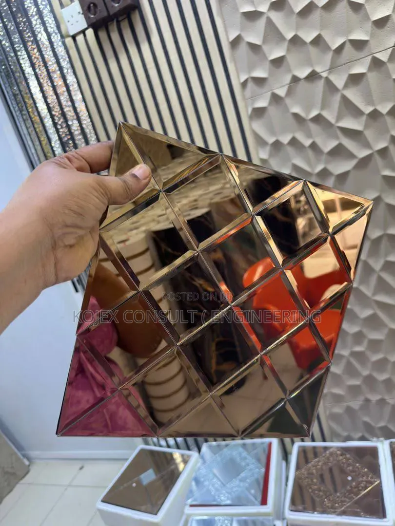 Mosaic Adhesive Wall Mirror Available Now.