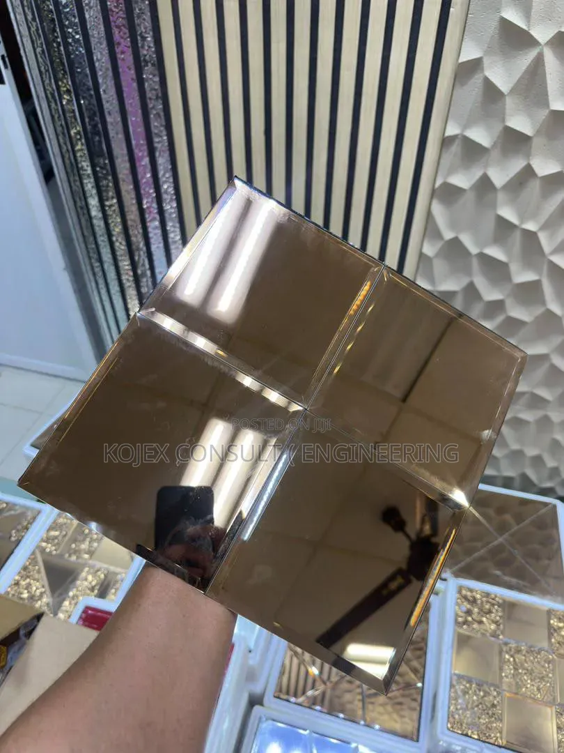 Mosaic Adhesive Wall Mirror Available Now.