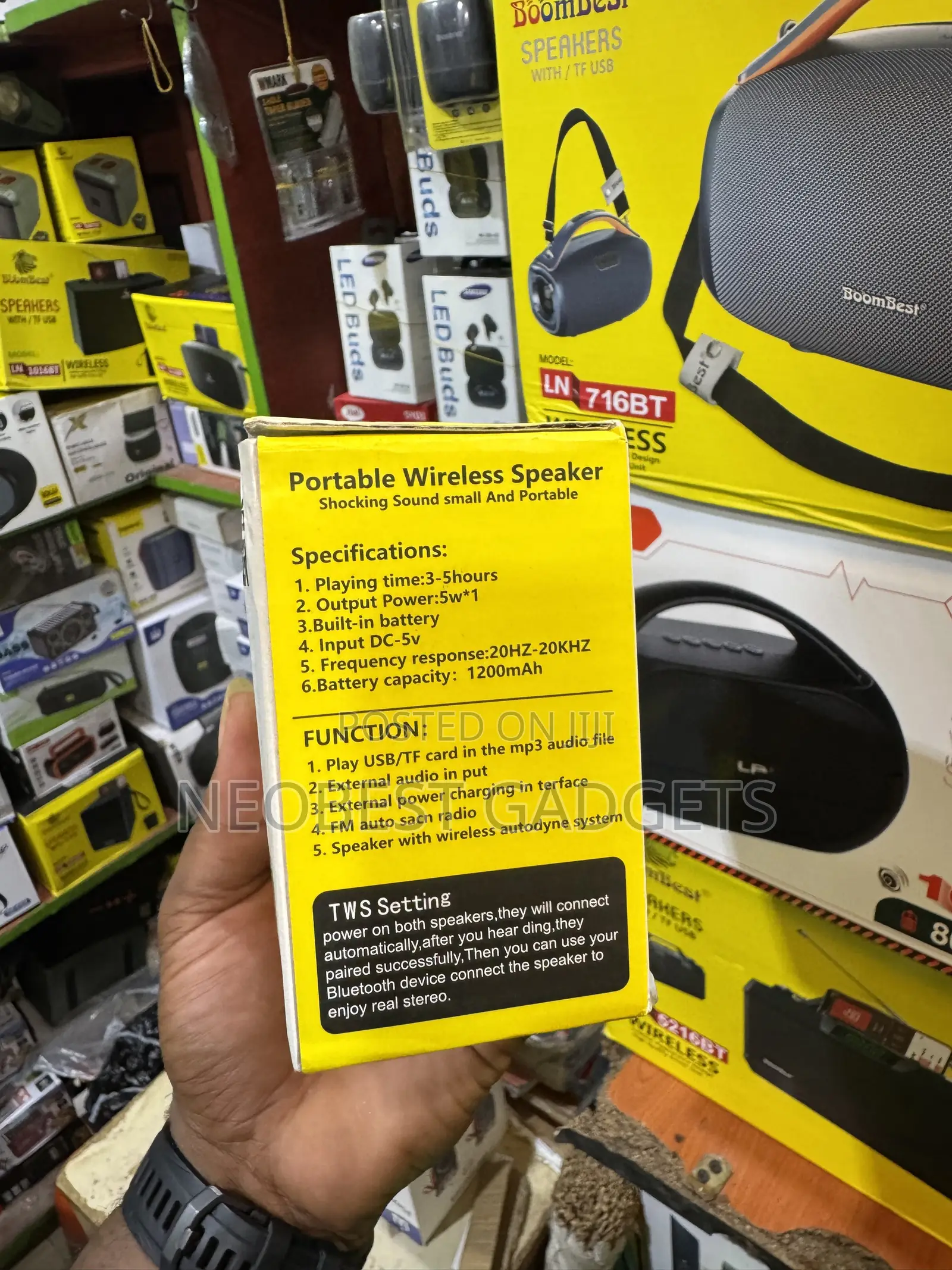Baseno Bas 07 Bt Speaker