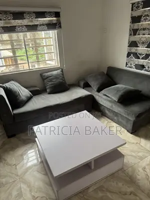 Chair. Table. TV Console. Widow Blind