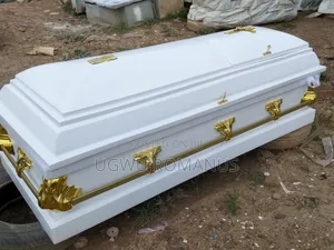 Standard White Casket