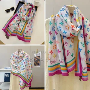 Chic Colorful LV Scarf