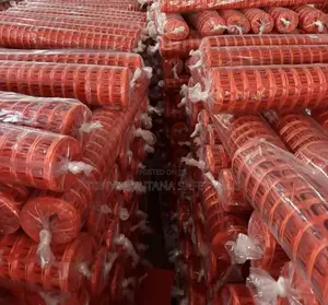 Safety Barrier Net Orange 4ft X 50 Meters Construction Net