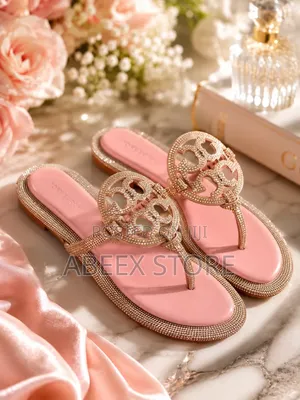 TORY BURCH Rhinestone Flats
