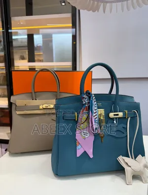 Hermes Birkin Solid Leather Bag