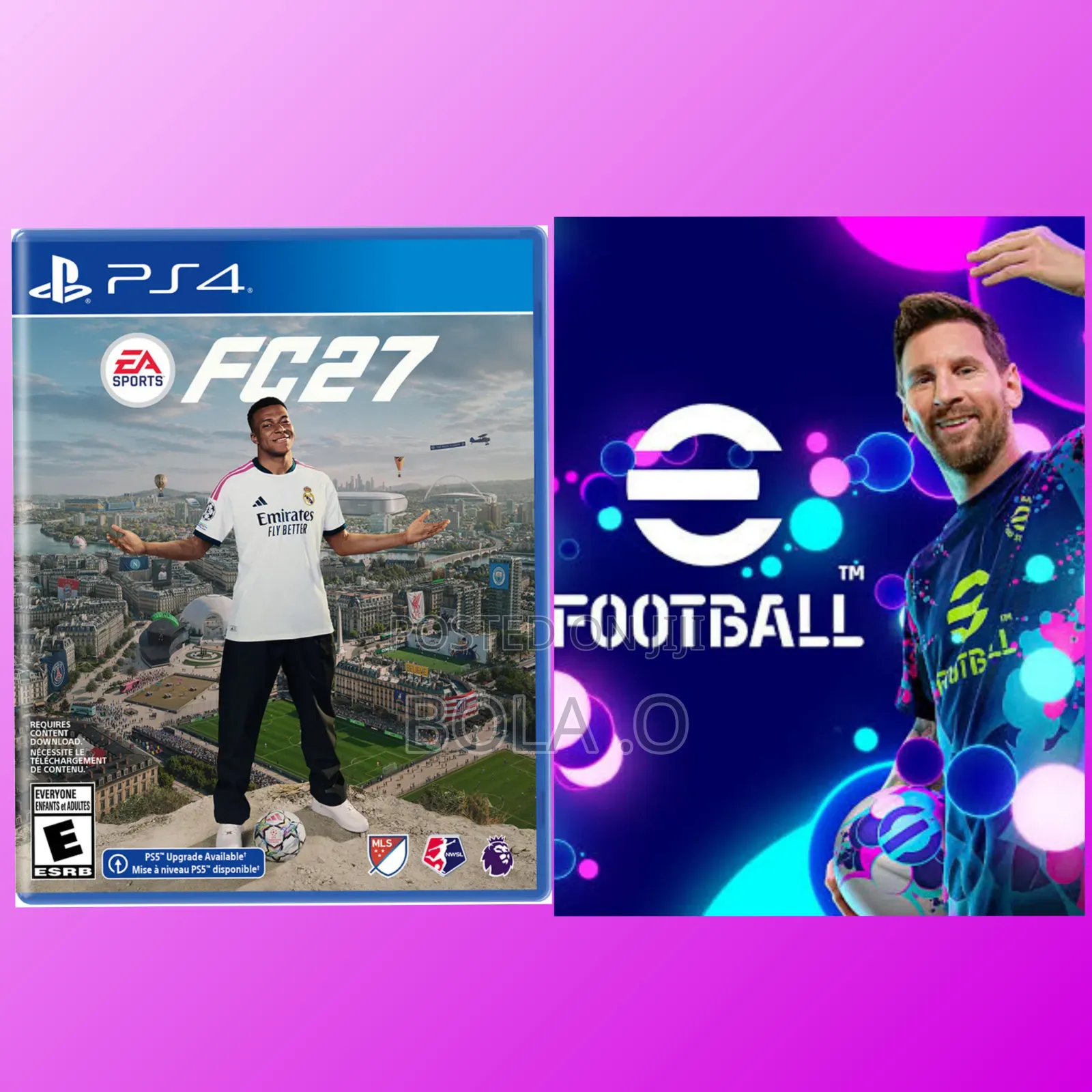 FC 27 and Efootball 27 Installation for Ps4