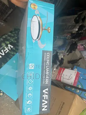 V-Fan Ceiling Fan With LED Light Remote Control