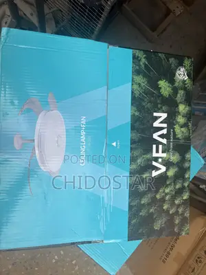V-Fan Ceiling Fan With LED Light Remote Control
