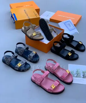 Luxury Louis Vuitton Daddy Sandal