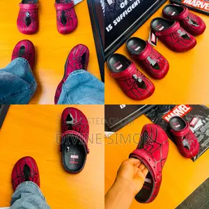 Bull Head Red Crocs
