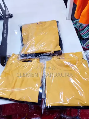 Female Yellow 2-Piece BBL Set Top and Shirt