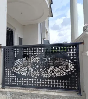 Wrought Iron Hand Rail Lazer Cut Design