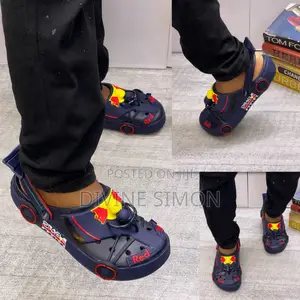 Bull Head Red Crocs