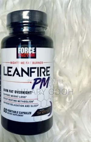 Force Factor Leanfire PM Burn Fat Overnight.