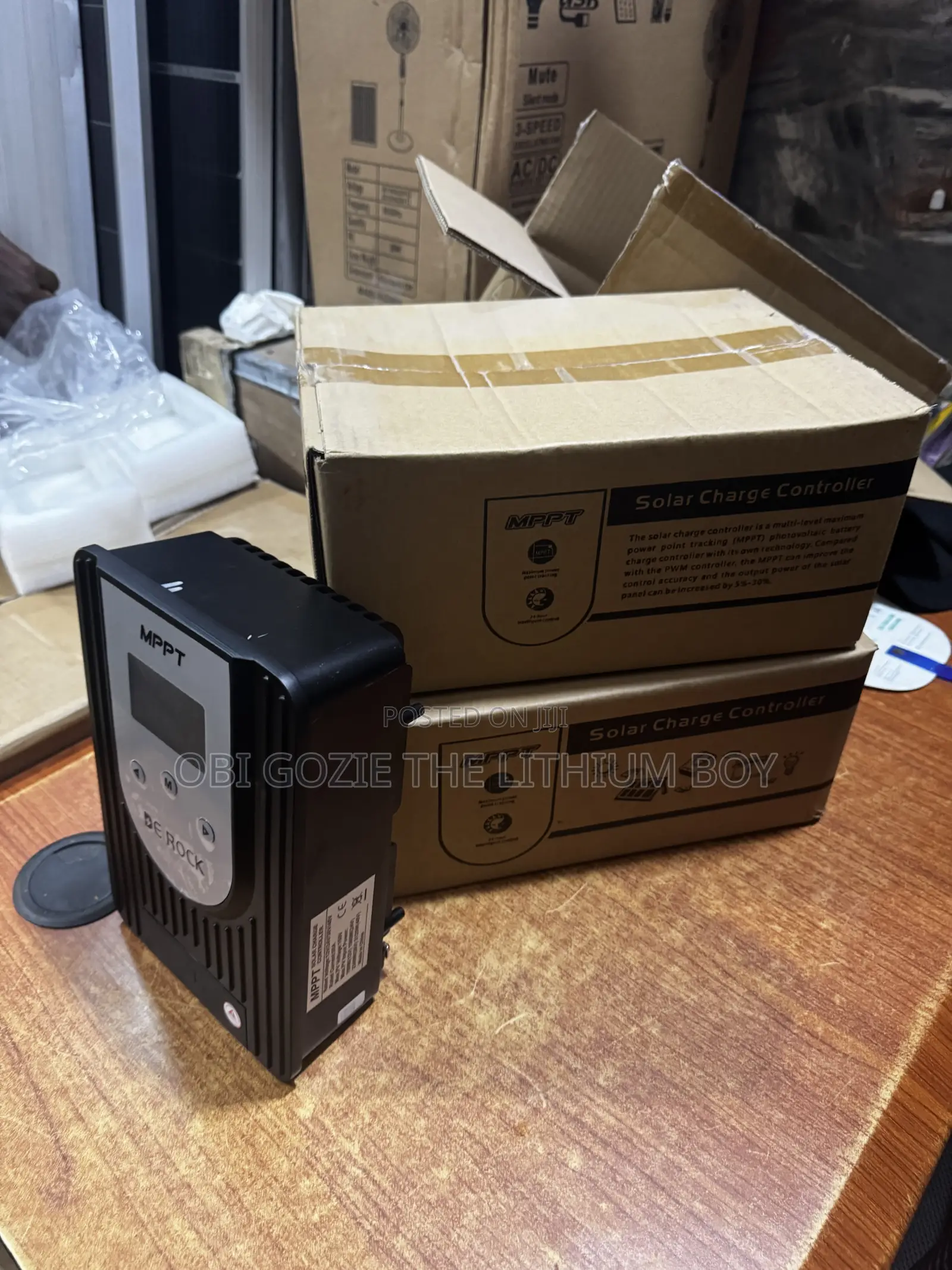 60AH De Rock MPPT Charger Controller