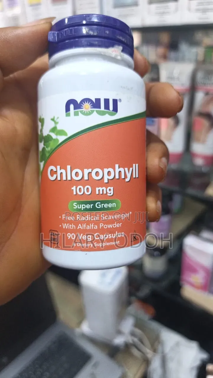 Now Chlorophyll 100mg 90 Veg Capsule