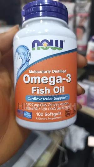 Now Omega-3 Fish Oil 100 Softgel