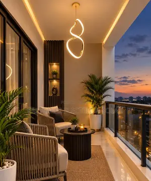 Modern LED Pendant Light With Irregular