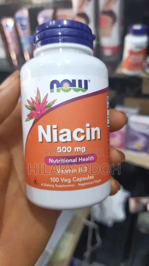 Now Niacine 500mg 100 Capsules