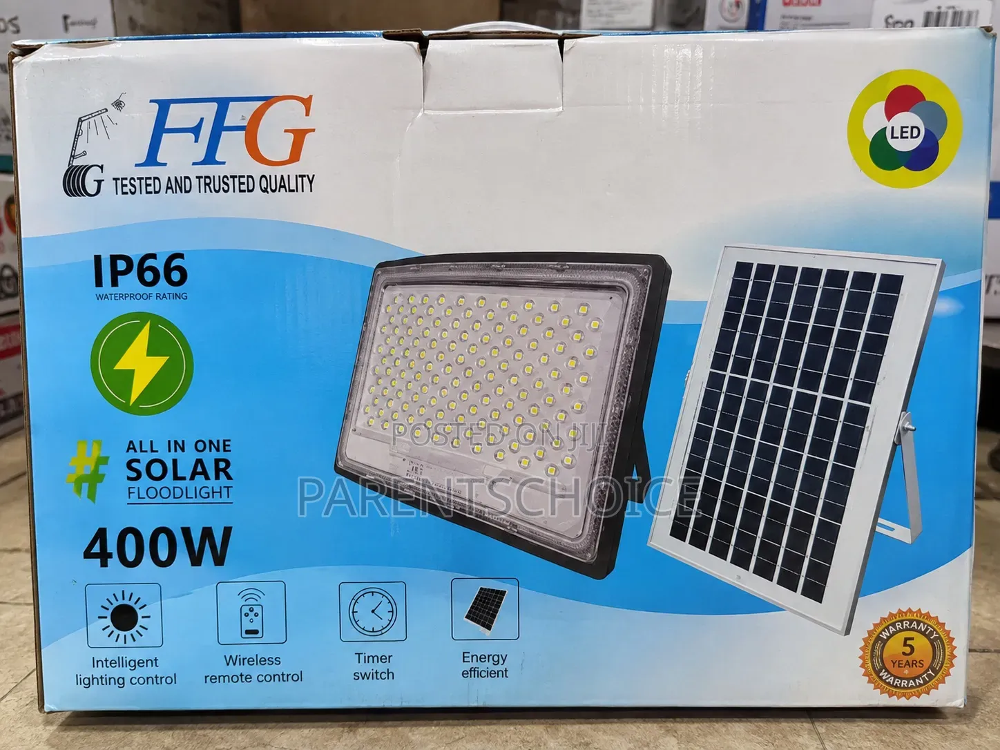FFG 400W Solar Flood Light