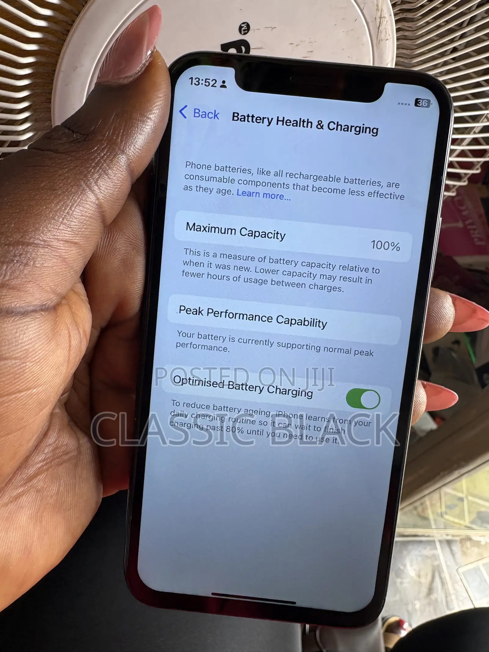 Apple iPhone X 64 GB Black