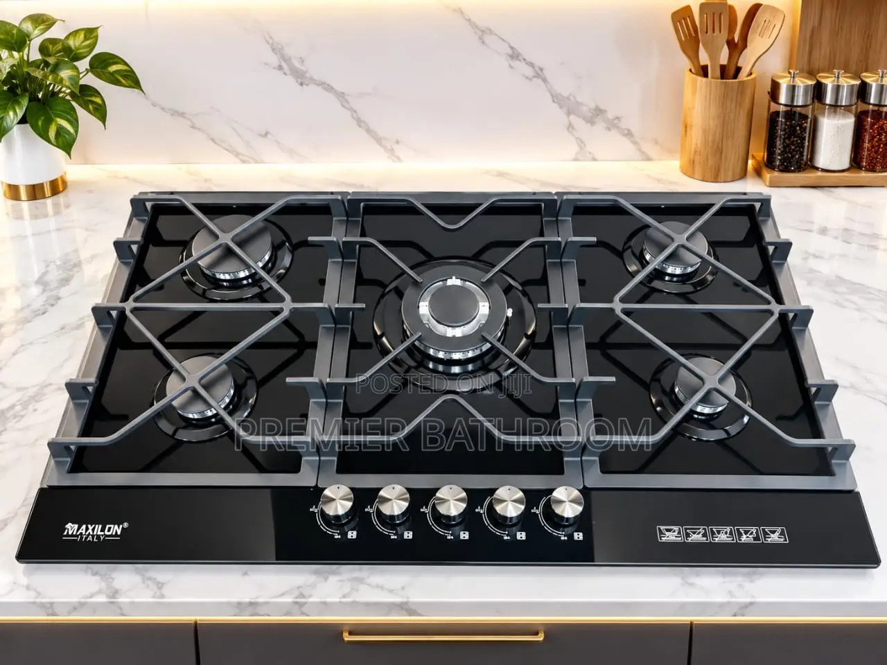 Luxury 5 Burner Gas Cooker