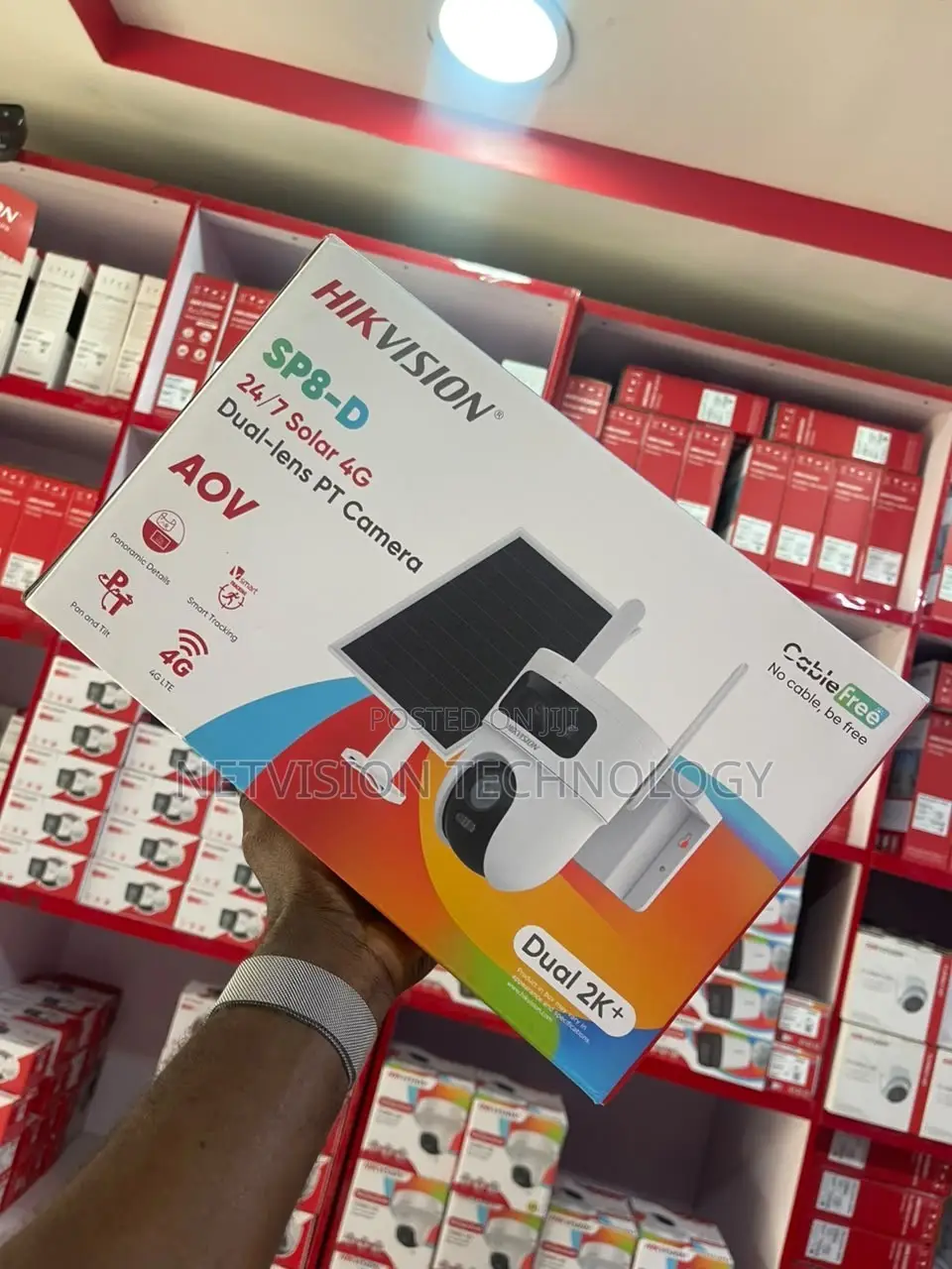 Hikvision Solar Camera Two Lens