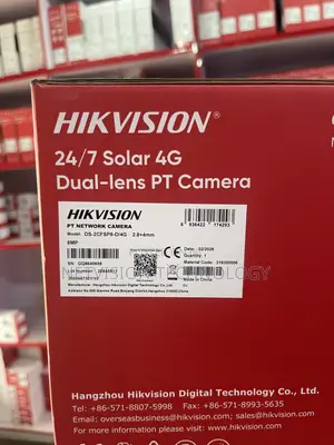 Hikvision Solar Camera Two Lens