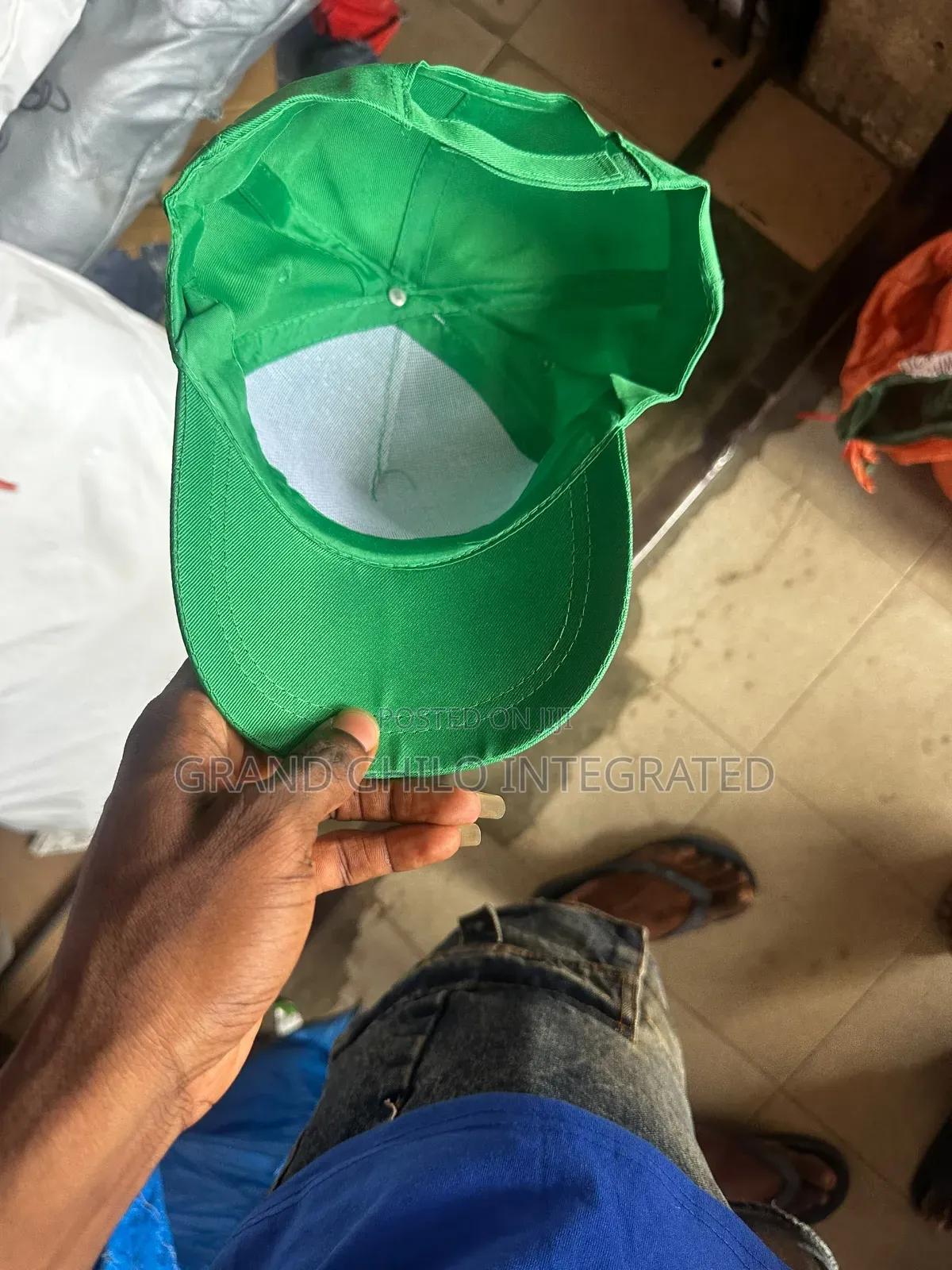 Quality Plain Polyester Face Cap