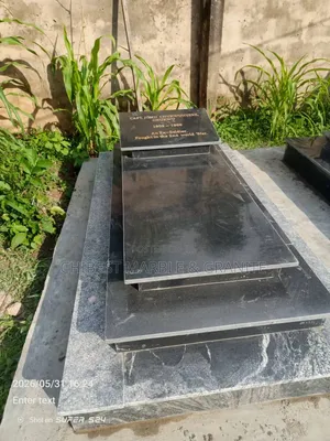 Grave With Marble Engraved