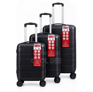 Unbreakable Smart Multipurpose Luggage Boxes Black