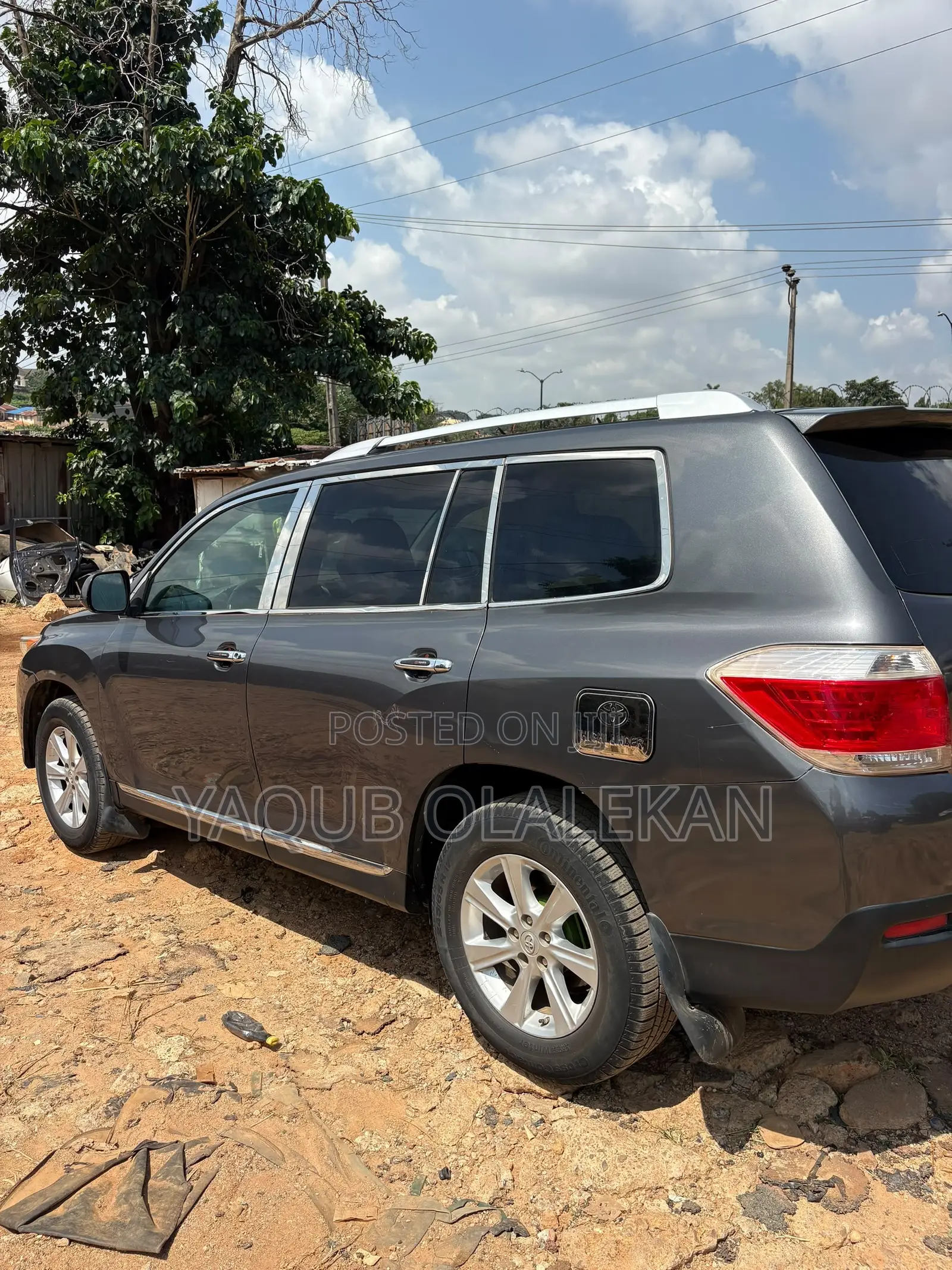Toyota Highlander 2011 Gray