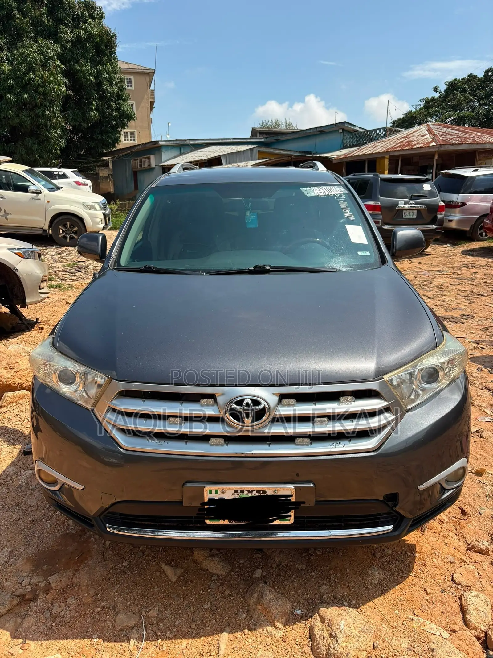 Toyota Highlander 2011 Gray