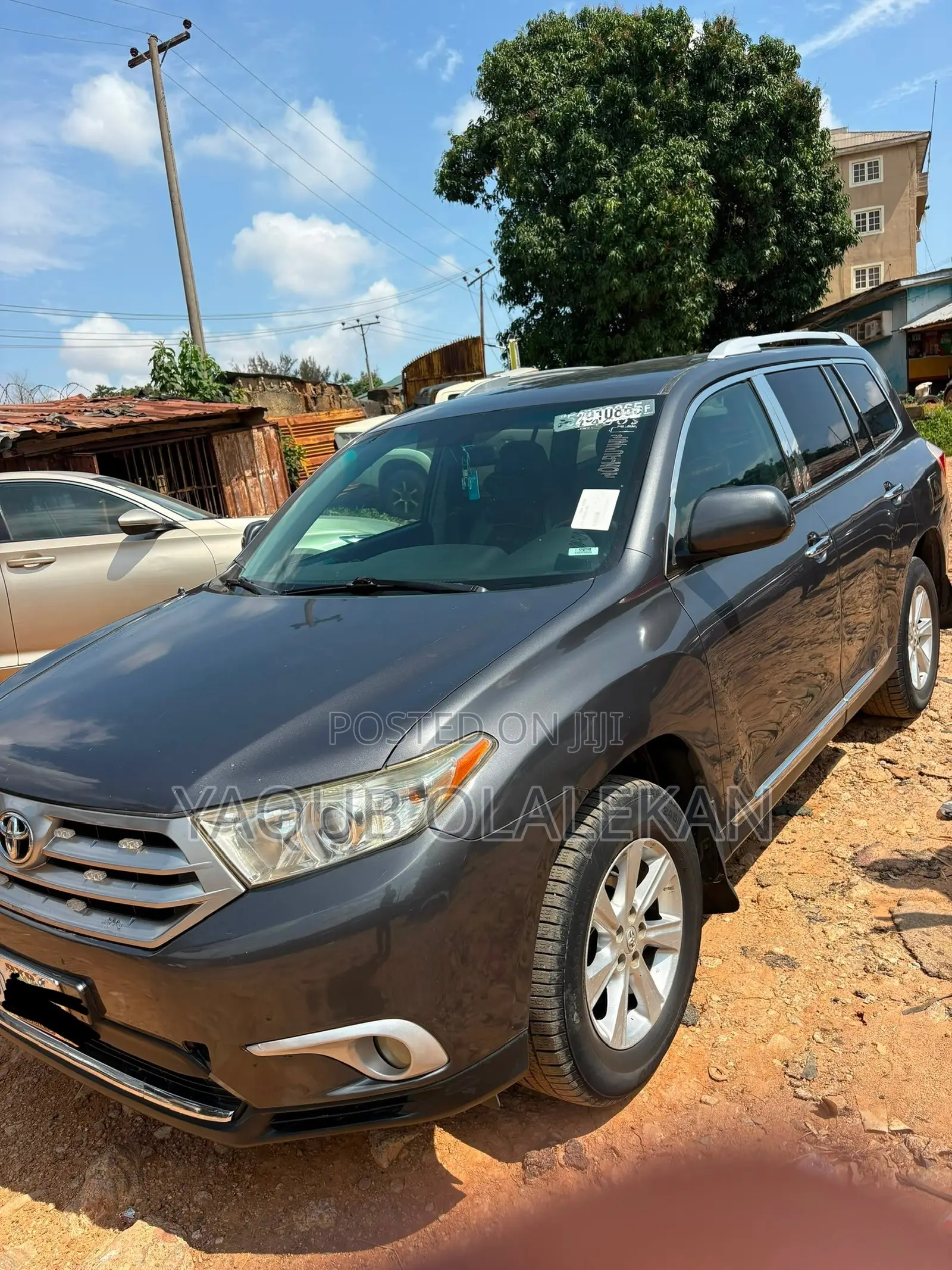 Toyota Highlander 2011 Gray
