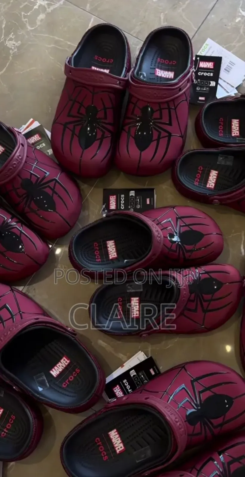 Spiderman Crocs