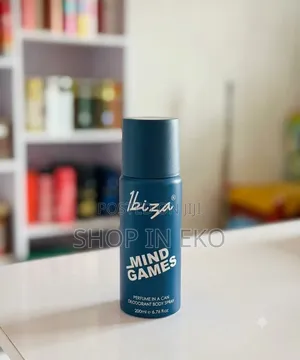 Ibiza Mind Games Perfume in a Can Deodorant Body Spray - 200ml