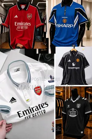 Quality Arsenal and Manchester United Jerseys