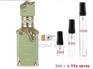 Decant Parfum Lattafa Eclaire Pistache 2ml 5ml 10ml