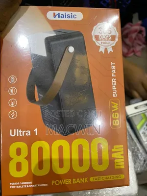 Haisic 80000mAh Power Bank