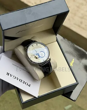 Poedagar Seemless Leather Watch