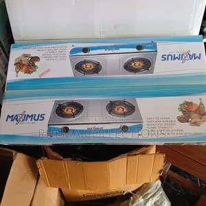 Brand New MAXIMUS Double Burner Tabletop Gas Stove