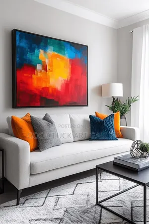 Bold Framed Abstract