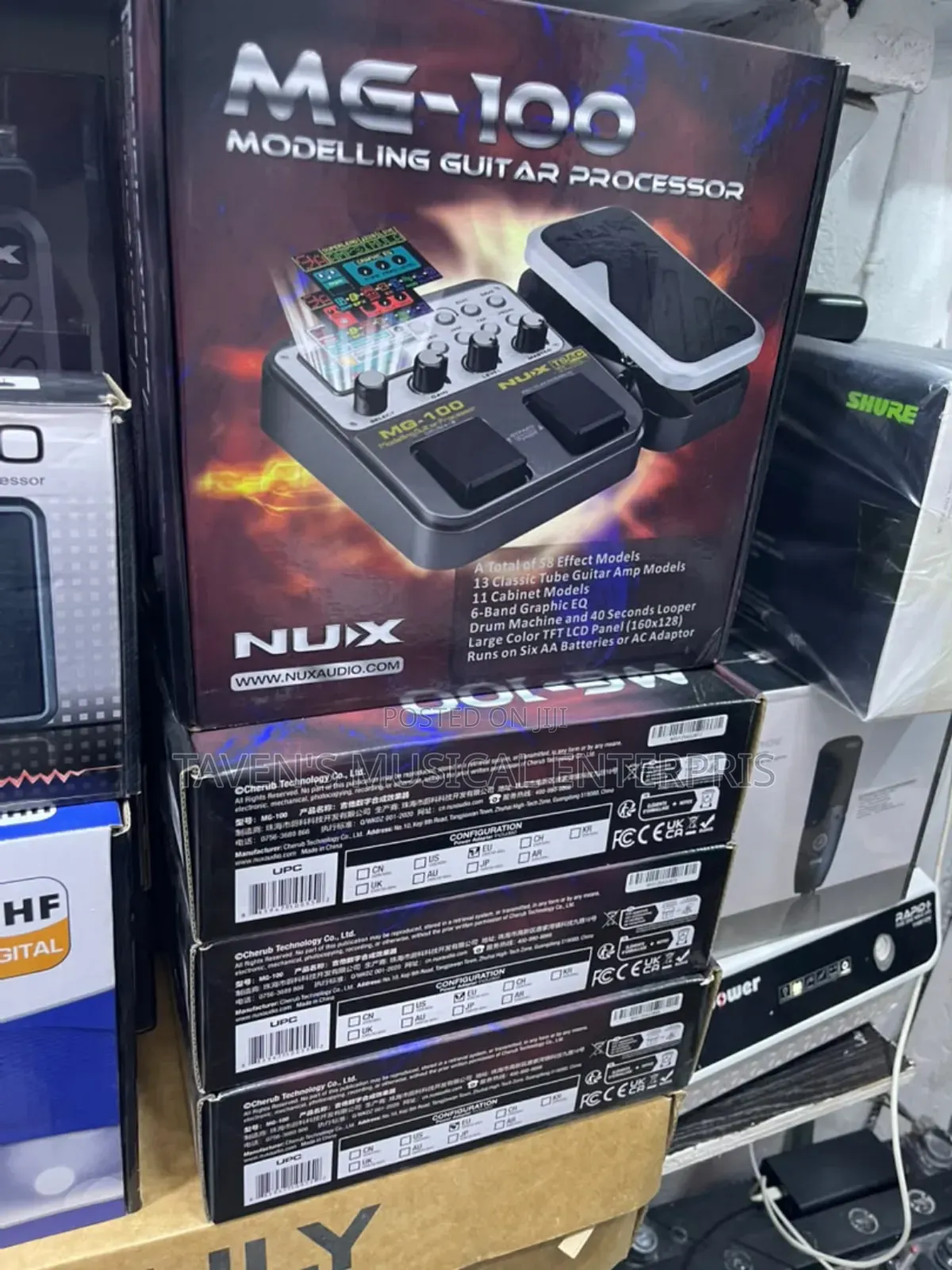 NUX MG-100 Modelling Guitar Processor