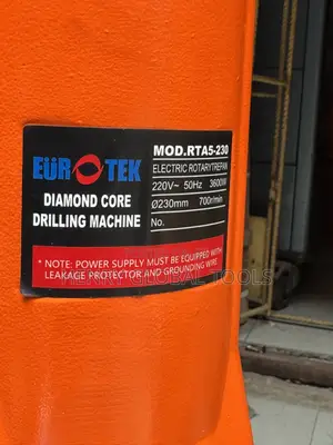 EUROTEK RTA5-230 Diamond Core Drilling Machine – 230mm