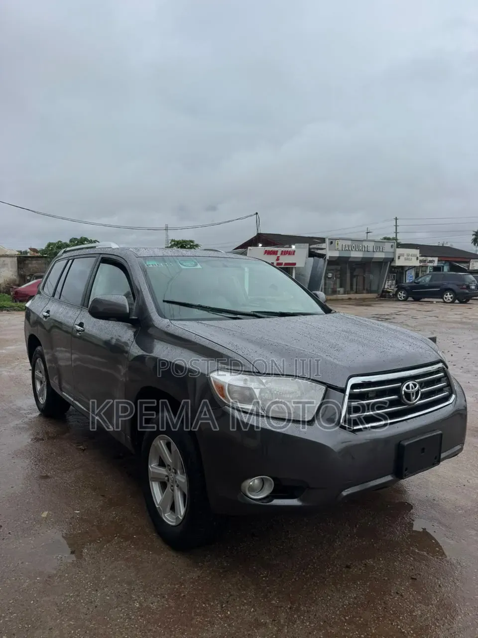 Toyota Highlander 2010 Gray