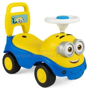 🚗 Minion Push Puzzle Ride-on Car for Kids